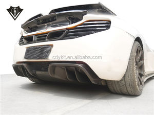MP4-12C Revo Style posteriore diffusore kit corpo in fibra di carbonio labbro posteriore diffusore posteriore per McLaren - Product Image 3