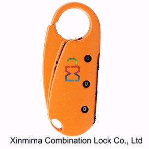 Voyage alliage code de verrouillage pour les bagages 3 chiffres combinaison mot de passe mini valise cadenas - Product Image 1