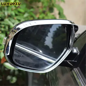 Car Exterior 2PCS Side Rear mirror Cover Shelter Rain For Mitsubishi Outlander 2015 2016 2017 Accessories