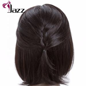 100% Real Brasiliano Dei <span class=keywords><strong>Capelli</strong></span> Umani U Parte Parrucca Bianca Parrucca Delle Donne <span class=keywords><strong>Parrucche</strong></span> Del Merletto In 8-26 Pollici - Product Image 2