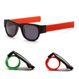 Logo Custom Fashion Men Women <strong>Foldable</strong> Sun Glasses Polarized UV400 Sport Polarized Folding <strong>Sunglasses</strong> - Product Image 1