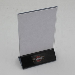 Tùy chỉnh rõ ràng giữ dấu <span class=keywords><strong>acrylic</strong></span> cho menu Thẻ bảng hoặc hiển thị đồ uống cho thẻ địa điểm & số bảng - Product Image 3