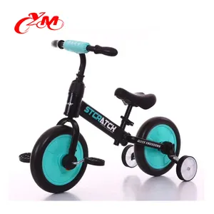 Vélo d'équilibre pour enfant, 2 en 1, 12 pouces, avec pédale/2 roues, bon marché, extérieur