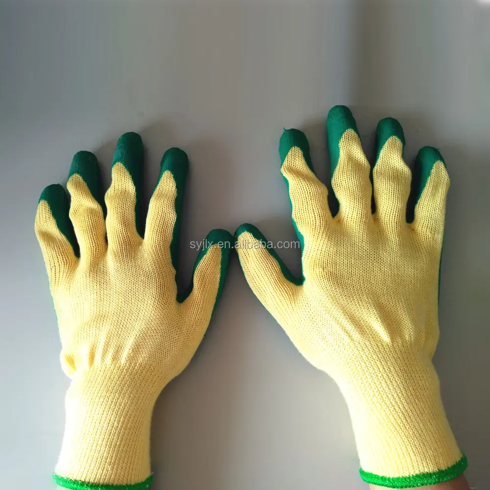 Latex coating work gloves hand gloves