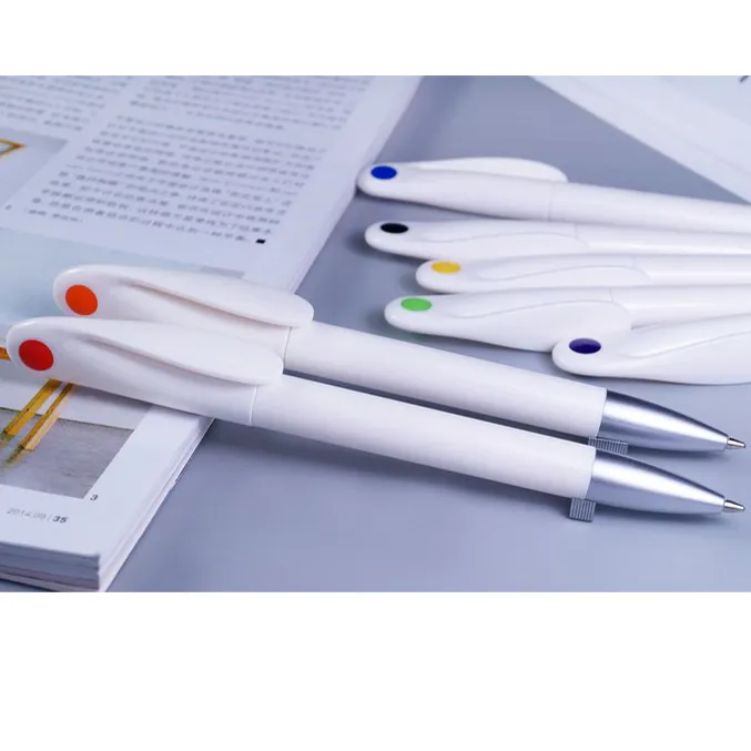 Düşük fiyat toptan tükenmez kalem özel Logo sublime boş beyaz kalem