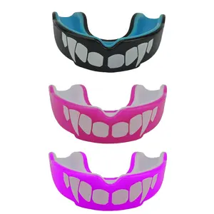 Factory Custom Boxing Gum Shiled Mouth guards Wholesale Mouth Piece for Contact Sports Gum Shield