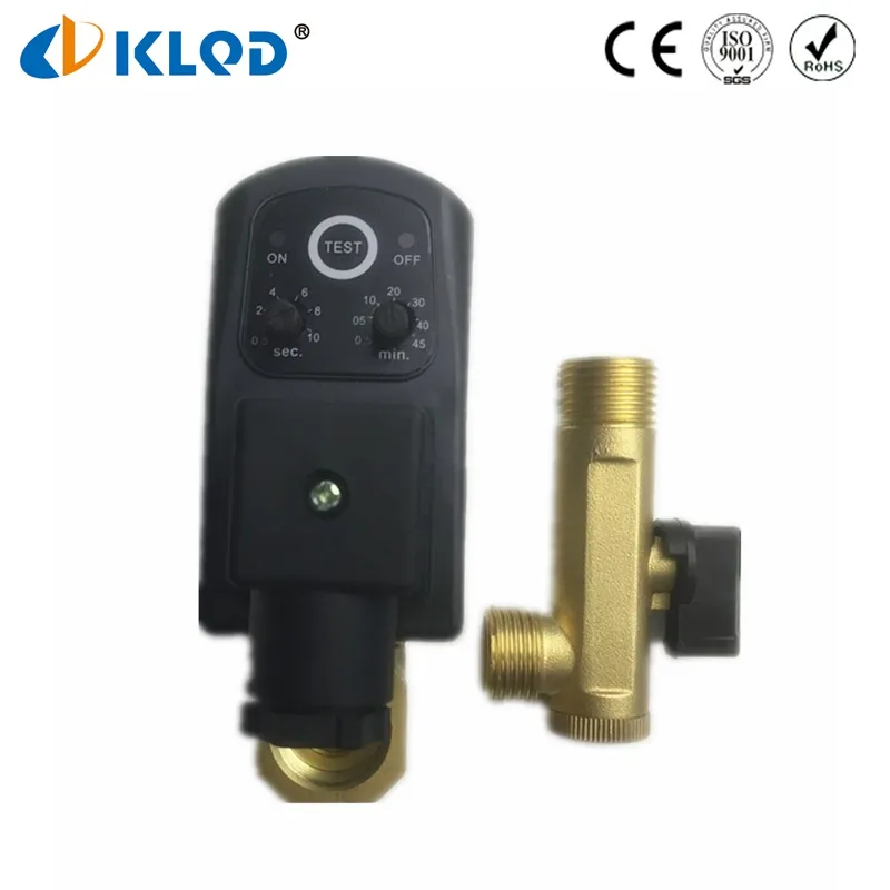 Brass Valve Good Quality Hot Products Brass Body Water Drain Solenoid Valve Timer