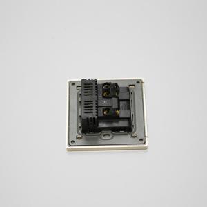 UK Hotel linie multimedia 3 pin steckdose mit <span class=keywords><strong>2</strong></span> usb-anschluss - Product Image 4