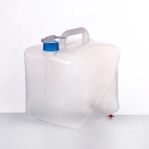 10 Liter BPA FREE Outdoor Camping Recyclable Foldable <strong>Water</strong> <strong>Container</strong> Bucket Collapsible <strong>Water</strong> Storage Jug <strong>With</strong> <strong>Tap</strong> - Product Image 2