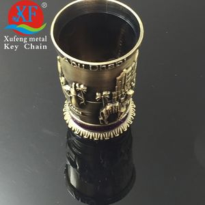 प्राचीन कस्टम डिजाइन जस्ता धातु शॉट ग्लास डाई कास्टिंग तकनीक पर्यटक स्मृति चिन्ह के लिए उत्कीर्णन के साथ - Product Image 4