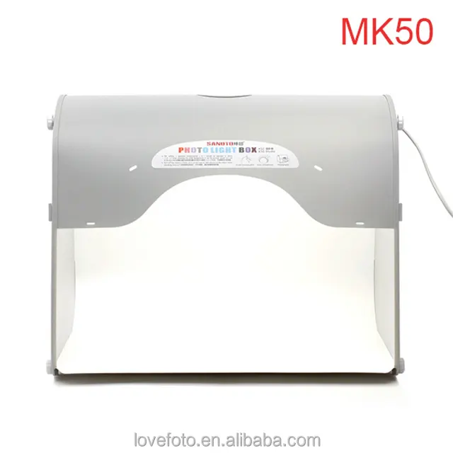 studio fotografico 360 gradi per gioielli led mk50 illuminazione foto box per fotografica gioielli box set