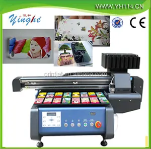 Mobiele Telefoon Case/Shell Inkjet Led Flatbed Uv Drukmachine/Printer