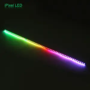 Lampu Strip Led Sisi 5V, Led Strip Kaku Penuh Warna SK6812 Led Bar Kaku Rgb Aluminium Putih 65 Taman Hiburan Ipixel LED DC 5V 50000