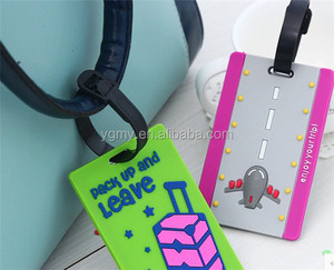 Étiquettes de bagages en <span class=keywords><strong>Silicone</strong></span> personnalisées, 50 pièces, étiquettes de voyage en Pvc, cartes d'embarquement pour sac - Product Image 6