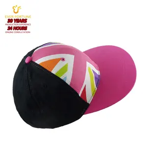 कस्टम मुद्रण लोगो समायोज्य Snapback टोपी थोक Gorras थोक फ्लैट कगार बच्चों बेसबॉल यूनिसेक्स टोपी Trucker टोपी कस्टम