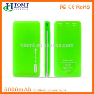 <span class=keywords><strong>Prix</strong></span> usine d'alimentation htomt <span class=keywords><strong>5000</strong></span> mah. legoo portable power bank avec construit- dans le câble - Product Image 1