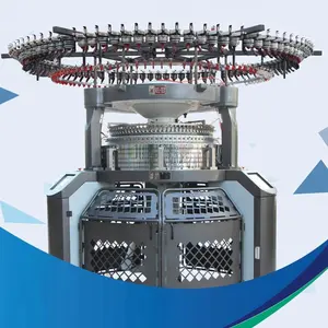 Single and Double Jacquard Computerized Circular Knitting Machine For Sale