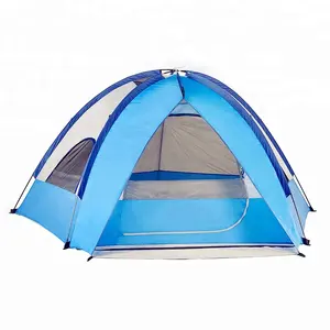 Woqi 2 3 4 tent,automation waterproof camping tent 4 person for 3 season large family camping tent