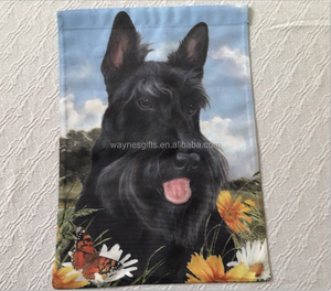 12X18 pouces chien <span class=keywords><strong>maison</strong></span> jardin drapeau pour Halloween décoration numérique imprimé <span class=keywords><strong>automobile</strong></span> <span class=keywords><strong>assurance</strong></span> agriculture éducation secteurs - Product Image 3