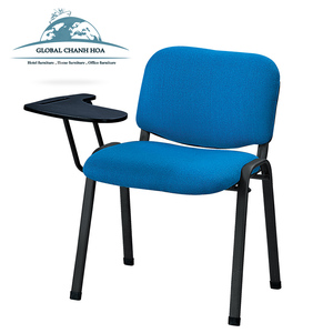 <span class=keywords><strong>Sedia</strong></span> Imbottita in Tessuto per Scuola e Formazione con Tavoletta Scrittoio, <span class=keywords><strong>Sedia</strong></span> Impilabile per Conferenze con Tavoletta, Vendita all'Ingrosso - Product Image 1