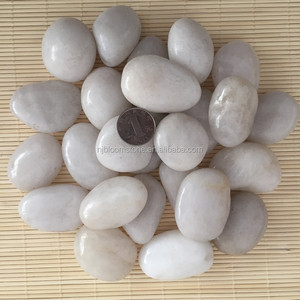 Chất lượng cao vật liệu đá tự nhiên và màu trắng cao đánh bóng sỏi - Product Image 4