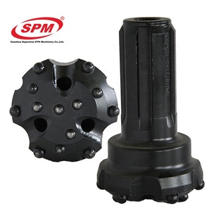 SPM110 CIR110 4 pollici 125mm 5 pollici fornitori di oro della cina DTH martello punta a bottone strumenti di pesca di perforazione perforazione di pozzi di perforazione - Product Image 2