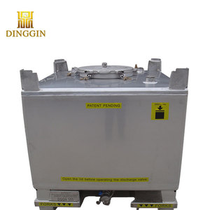 1000 lít thép không gỉ kín thực phẩm IBC Tote Tank container - Product Image 1