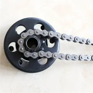 Centrifugal Clutch And 420 Chain Set 20mm Bore 10T #40/41/420 Fit Mini Bike Go Kart