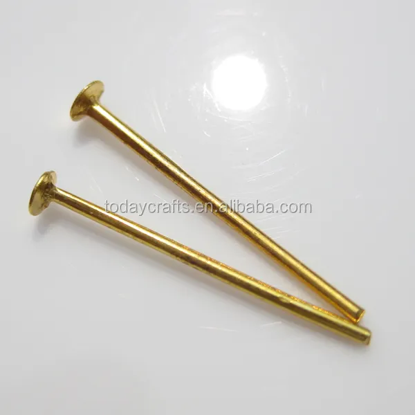 Bán Buôn Trang Sức Làm Nguyên Liệu Đồng Thau Nguyên Liệu Head Pin