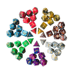 Jingyuanhe — ensemble de dés, perles <span class=keywords><strong>et</strong></span> <span class=keywords><strong>Dragons</strong></span>, série Double couleur - Product Image 1