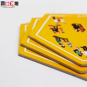 Posavasos Hexagonales Personalizados Marca ZM, Impresión Offset, Estampado en Caliente, Cartón Económico, Papel Absorbente Reciclado, Posavasos <span class=keywords><strong>Promare</strong></span> - Product Image 4