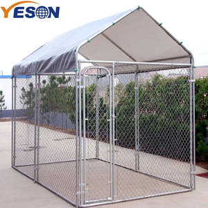 Rantai link kandang anjing besar luar ruangan anjing halaman belakang berjalan untuk dijual grosir - Product Image 5