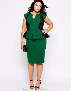 Wholesale black peplum dress plus size Offering Fabulous Looks At Low  Prices 