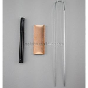 Touchfive — stylo marqueur de jardinage, 10 pouces, avec étiquette en cuivre à enfiler, pour les plantes - Product Image 3