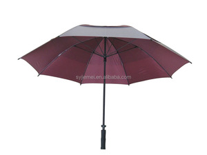 Protección uv doble capa paraguas recubrimiento de plata paraguas bastón - Product Image 1