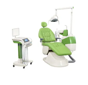 مجموعة كاملة من أجهزة طب الأسنان القياسية متعددة كرسي طبيب أسنان GD-S350C