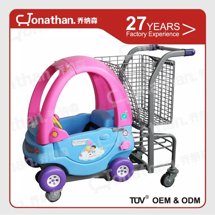 TQC-WEM 1-4 Tahun Anak Mobil <span class=keywords><strong>Mainan</strong></span> Supermarket Anak-anak Berbelanja Trolley