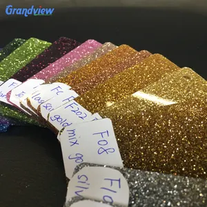 510x 610mm Acrylic Perspex Glitter Sparkle Sheet Supply