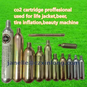 High Pressure Mini CO2 Cylinder Gas Cylinder 28グラムCO2 Cartridge