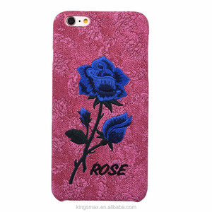 2016 Shell Case Cover del telefono di nuovo stile di alta qualità della <span class=keywords><strong>Rosa</strong></span> ricamo Custodia per <span class=keywords><strong>iPhone</strong></span> <span class=keywords><strong>6</strong></span> - Product Image 1