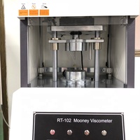 Alta calidad computarizado ASTM D1646 caucho Mooney viscosidad prueba fábrica caucho Mooney viscosímetro precio