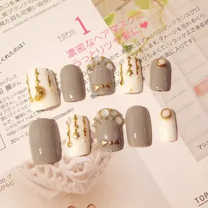 Nail art tips full set of artificial nails