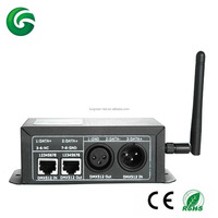 Controlador DMX Inalámbrico Remoto Luxgreen de 400m, RGB/RGBW, 3CH/4CH, Garantía de 3 Años, Carga Máxima de 386W