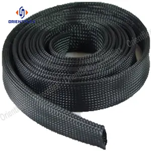 Sleeve Protective Hose China Supply Braiding Nylon Hose Protection 20mm ORIENTFLEX 50m/roll 110mm 176mm 12mm