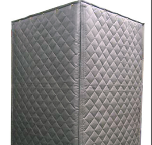 Acoustic grey PVC cách âm chăn tạm thời ngoài trời giảm tiếng ồn rào cản cho các trang web xây dựng - Product Image 5