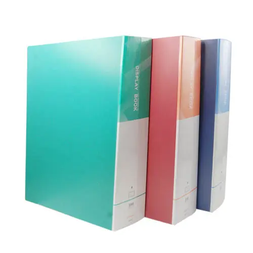 Hot A4 Display Book Dokumente Speicher Portfolio Ring Binder 100 Taschen Präsentation ordner Büro und stationär