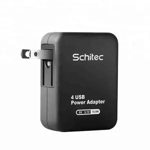 4 Port Usb 50 w US plug Hoge Snelheid Opladen thuis lader