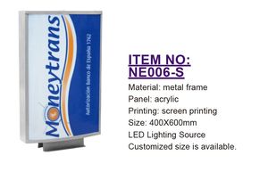 Benutzer definierte Logo Doppelseite beworben Led Box Werbung Outdoor Wand montage Schild - Product Image 2