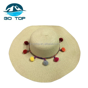 Al por mayor sombreros de paja de papel para <span class=keywords><strong>el</strong></span> sol señora Custom español sombrero de paja - Product Image 1