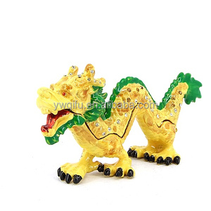 Nghệ Thuật Và Thủ Công Mới Kim Loại Trung Quốc Tượng Rồng Động Vật Đính Hộp Từ Nhà Sản Xuất Nghĩa Ô <span class=keywords><strong>Qifu</strong></span> - Product Image 3